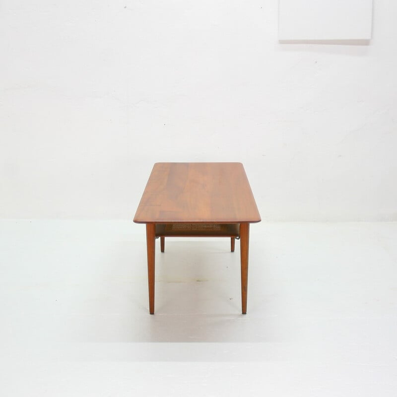 France & Son Minerva teak coffee table, P. HVIDT and O. NIELSEN - 1950s