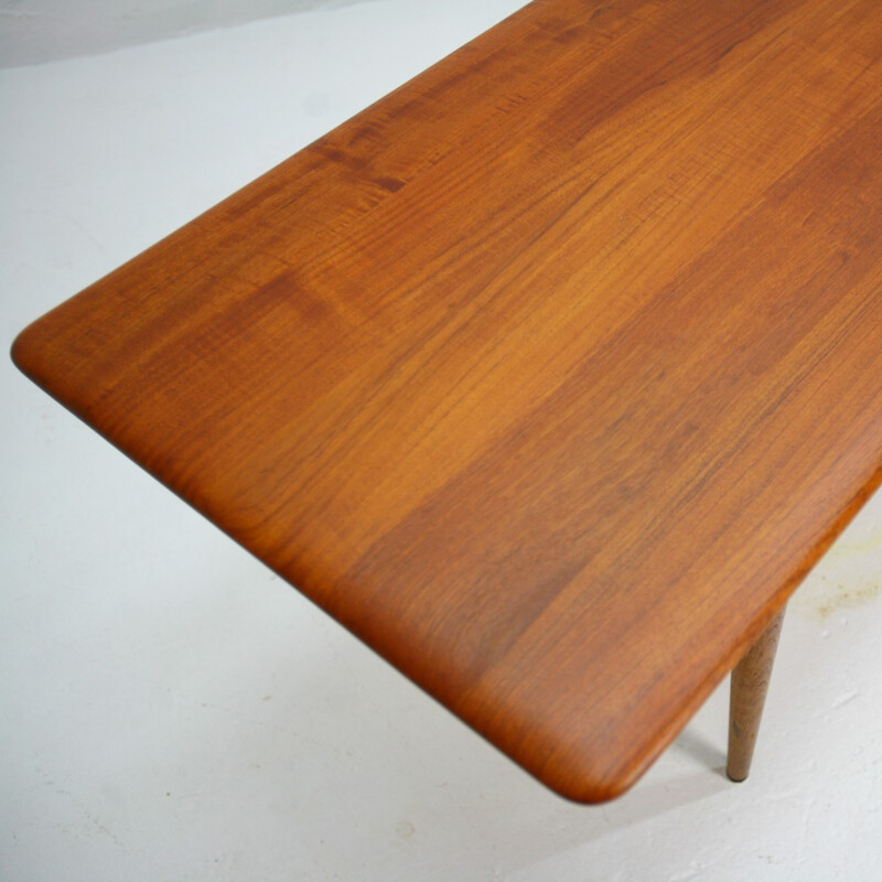 France & Son Minerva teak coffee table, P. HVIDT and O. NIELSEN - 1950s