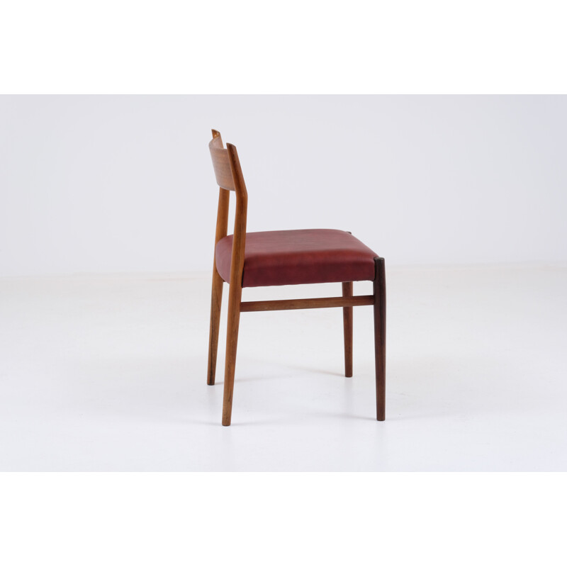Vintage rosewood Sibast chairs by Arne Vodder 1960