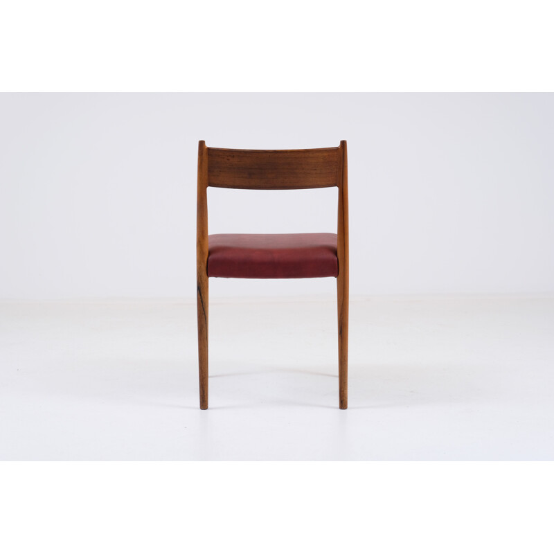 Vintage rosewood Sibast chairs by Arne Vodder 1960