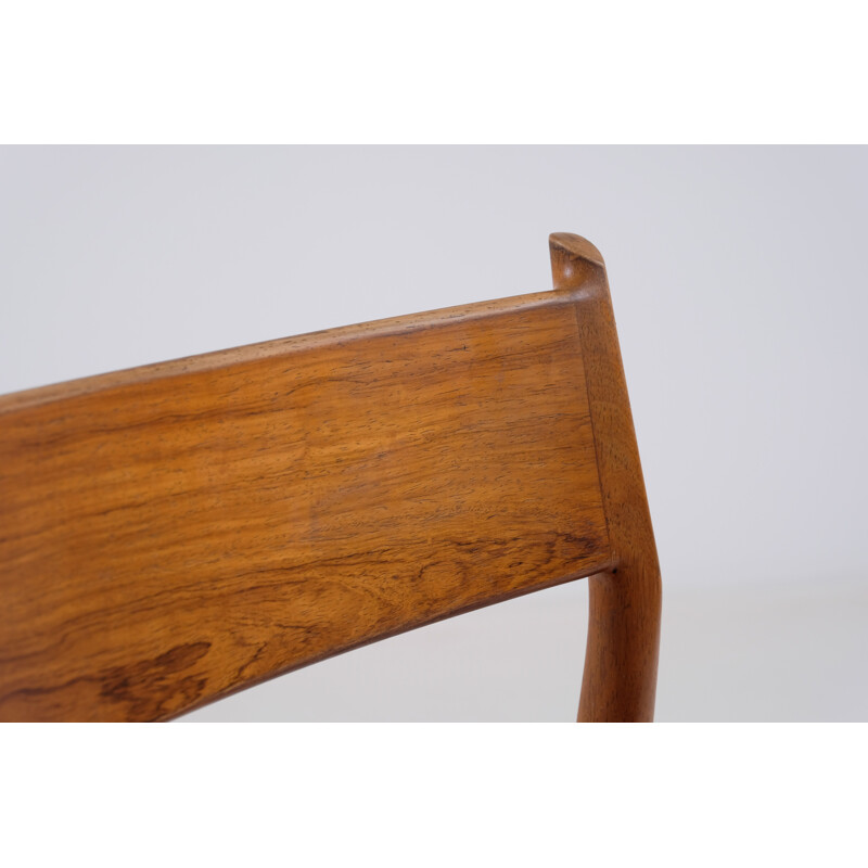 Vintage rosewood Sibast chairs by Arne Vodder 1960