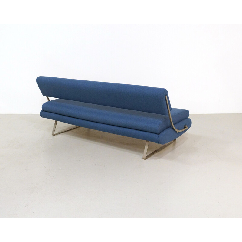 Mid-Century Daybed Sofa on a Nickel Base 1960