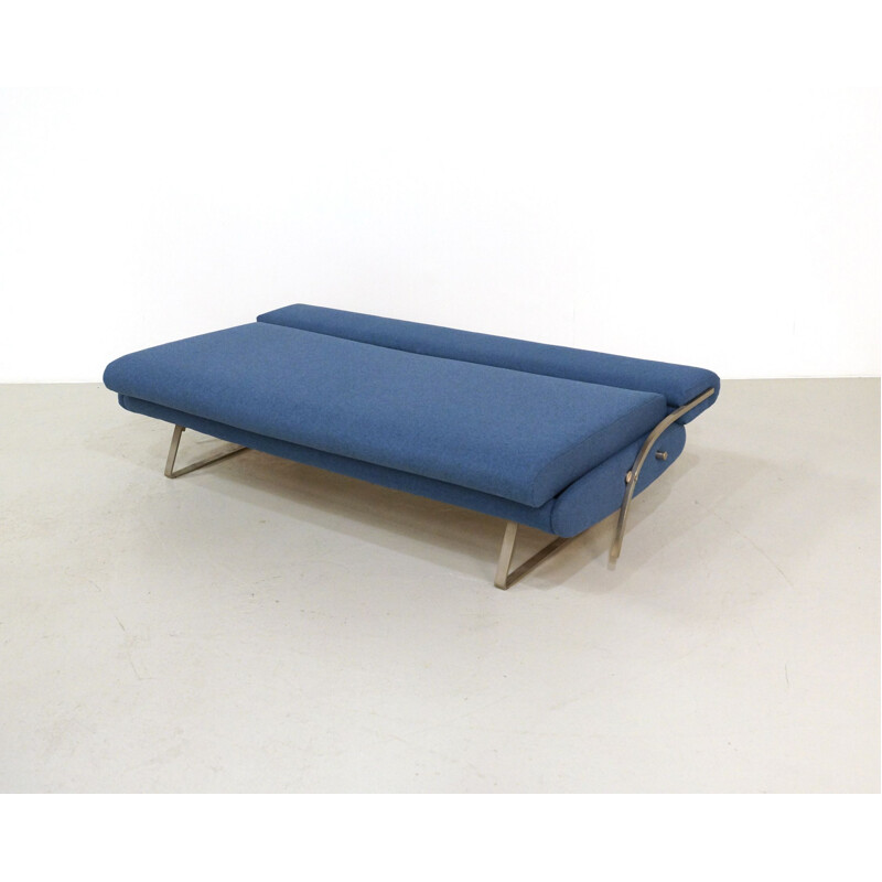 Mid-Century Daybed Sofa on a Nickel Base 1960