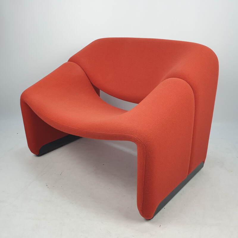 Vintage Groovy Lounge Chair Model F598 by Pierre Paulin for Artifort, 1980s