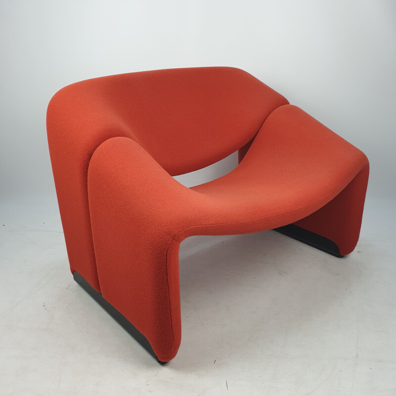 Vintage Groovy Lounge Chair Model F598 by Pierre Paulin for Artifort, 1980s