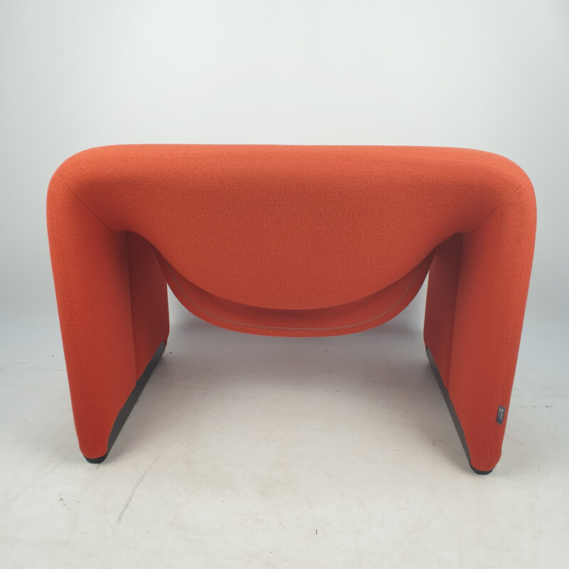 Fauteuil Lounge Vintage Groovy Modèle F598 de Pierre Paulin pour Artifort, 1980