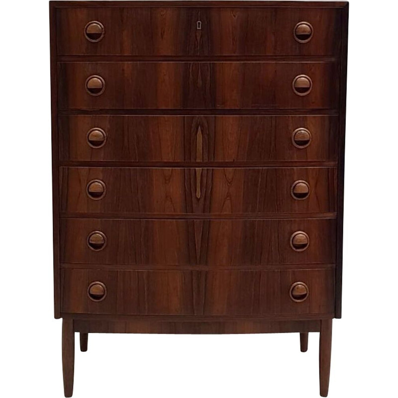 Vintage Rosewood chest of drawers by Kai Kristiansen, 1960