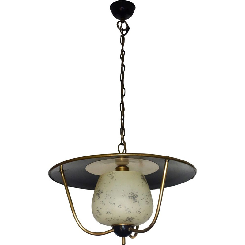 Vintage chandelier house Lunel 1950