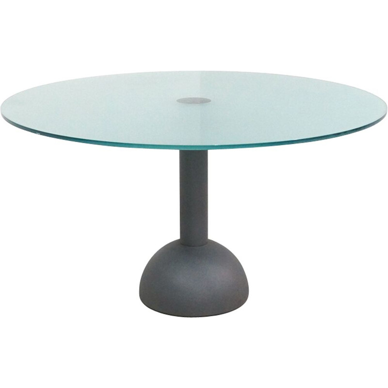 Vintage Dining Table Calice 130cm by Lella and Massimo Vignelli for Poltrona Frau 1979