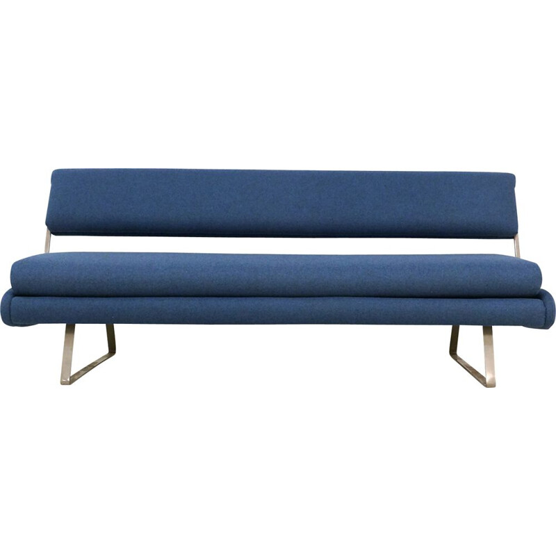 Mid-Century Daybed Sofa on a Nickel Base 1960