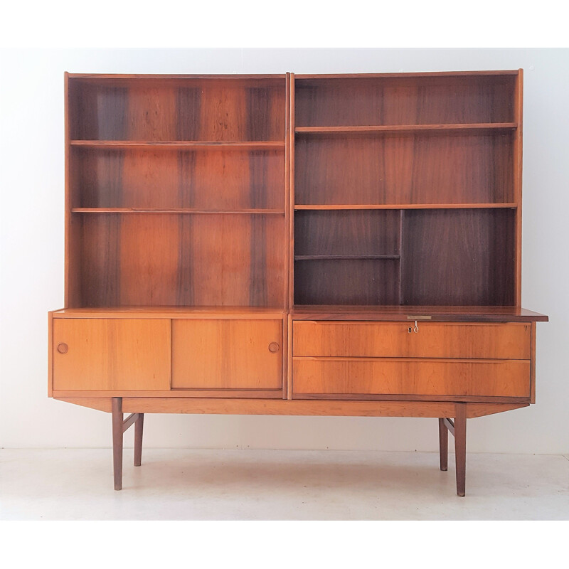 Buffet vintage en palissandre scandinave