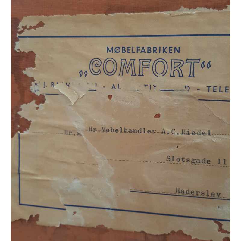 Vintage Sideboard aus skandinavischem Palisanderholz