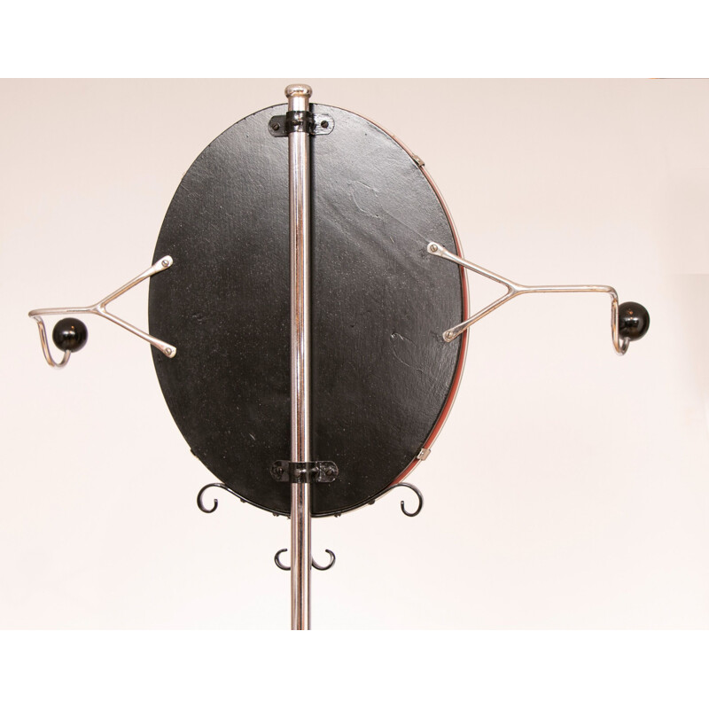 Miroir vintage de salle vintage avec parapluieStick Stand Art Déco