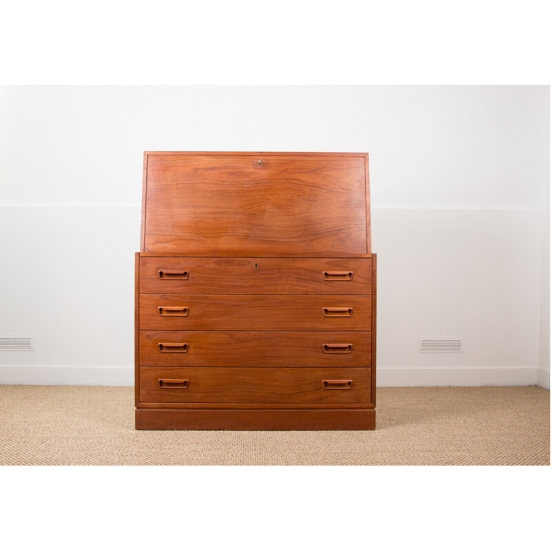 Vintage teak secretary by Dyrlund Danois 1960