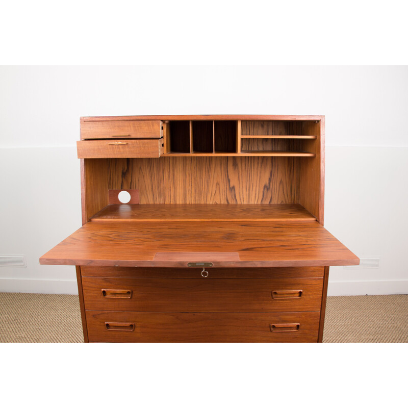 Vintage teak secretary by Dyrlund Danois 1960