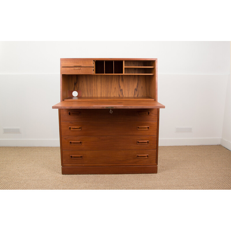 Vintage teak secretary by Dyrlund Danois 1960