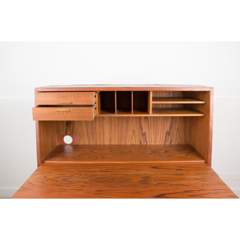 Vintage teak secretary by Dyrlund Danois 1960