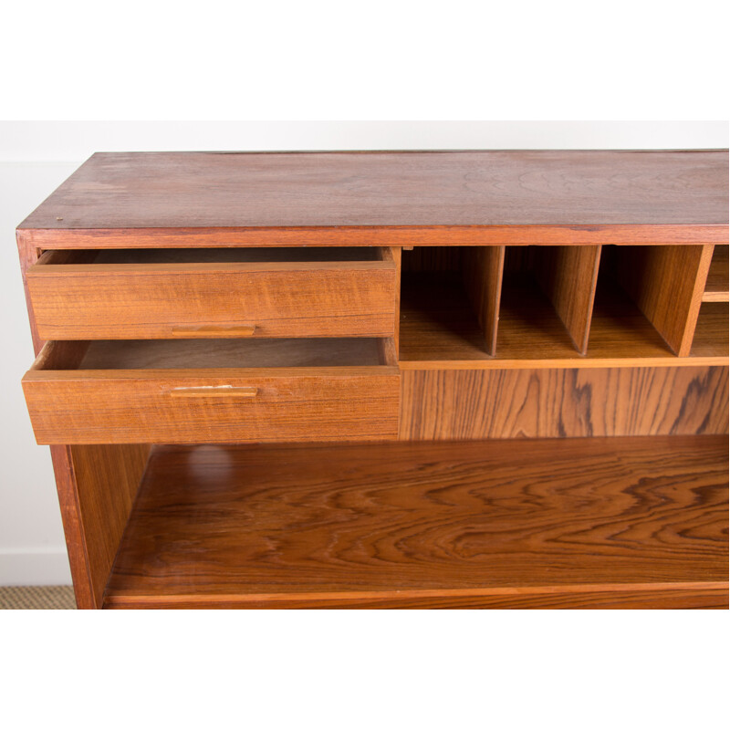 Vintage teak secretary by Dyrlund Danois 1960