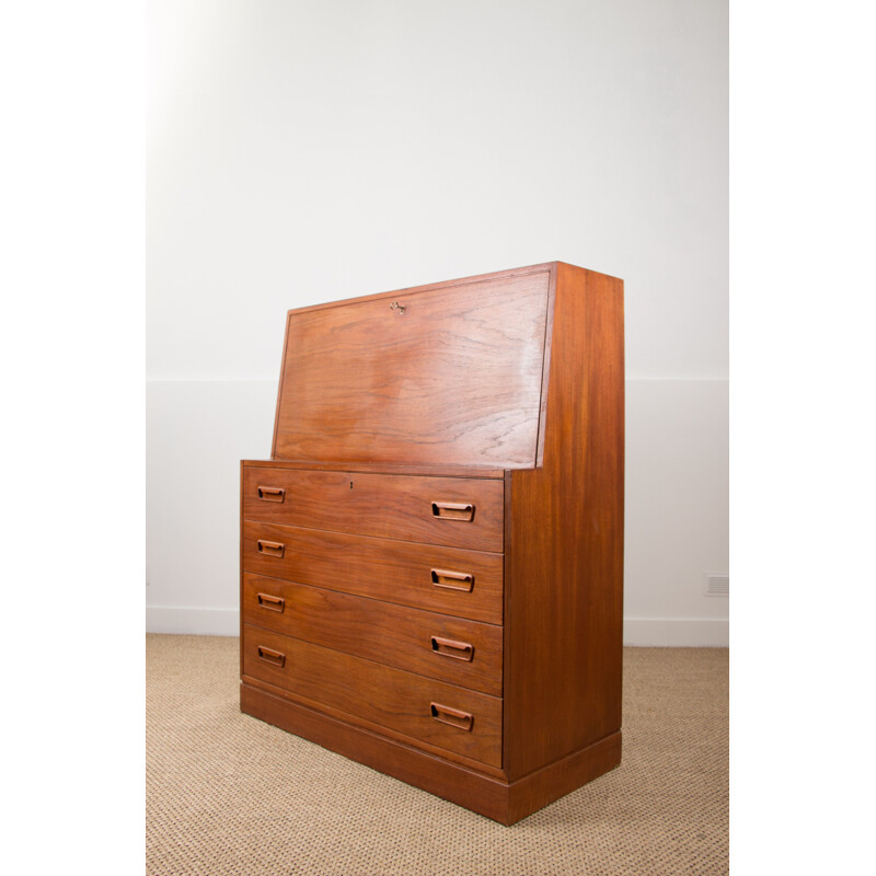 Vintage teak secretary by Dyrlund Danois 1960