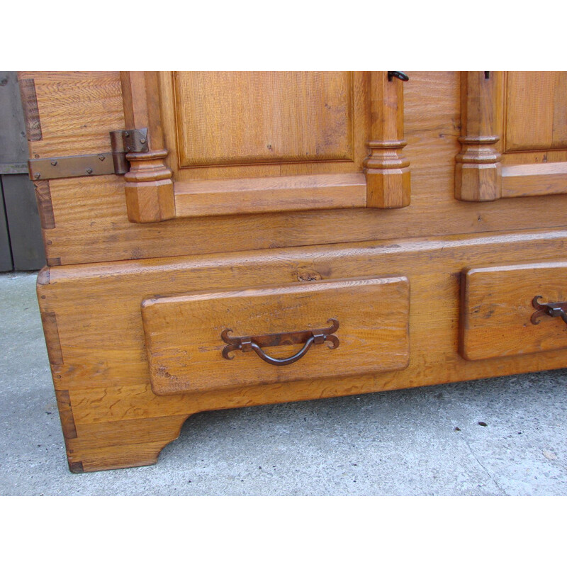 Credenza in rovere vintage, 1950