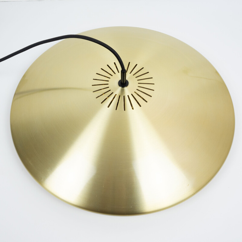 Vintage pendant lamp Diskos by Jo Hammerborg, Fog og Morup, Denmark, 1965