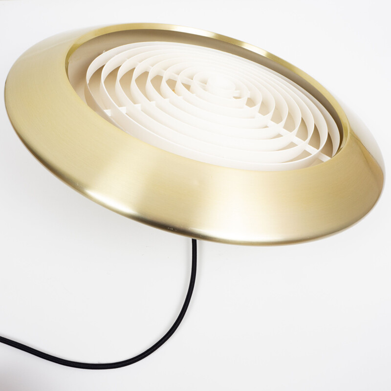 Vintage pendant lamp Diskos by Jo Hammerborg, Fog og Morup, Denmark, 1965