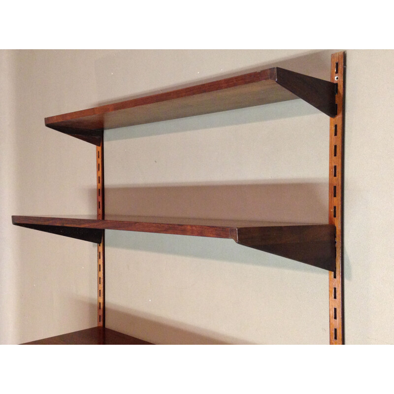 Vintage wall shelf K.Kristiansen rosewood