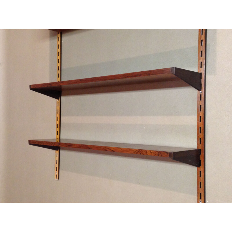 Vintage wall shelf K.Kristiansen rosewood