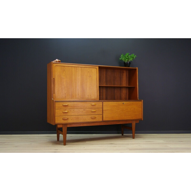 Vintage teak highboard 1960