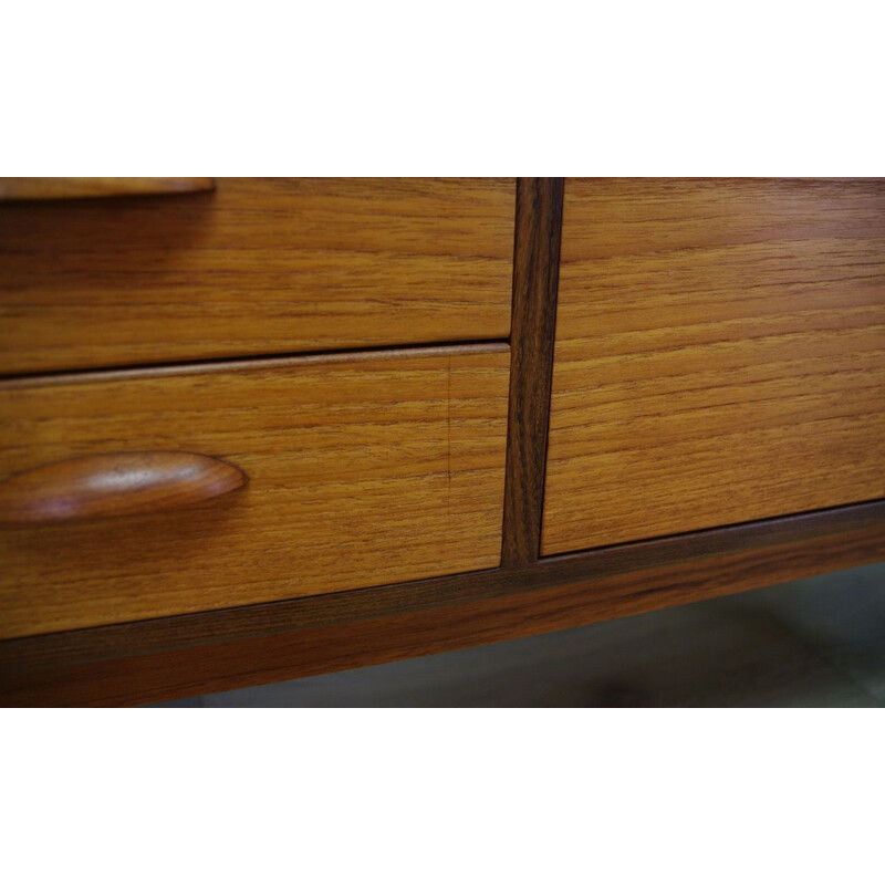 Vintage teak highboard 1960