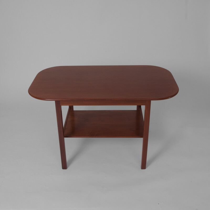 Vintage coffee table by Jacob Kjæ, Denmark 1930