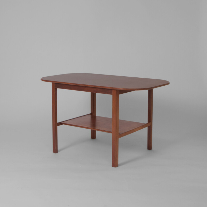 Mesa de café Vintage de Jacob Kjæ, Dinamarca 1930