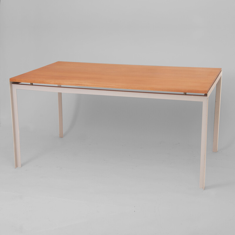 Mesa vintage gris "Academic" de Poul Kjaerholm Dinamarca, 1950