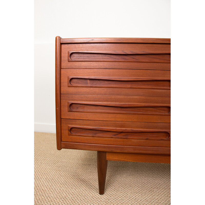 Vintage teak wood sideboard Johannes Andersen Danish 1960