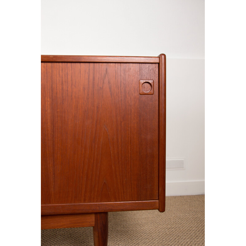 Vintage teak wood sideboard Johannes Andersen Danish 1960