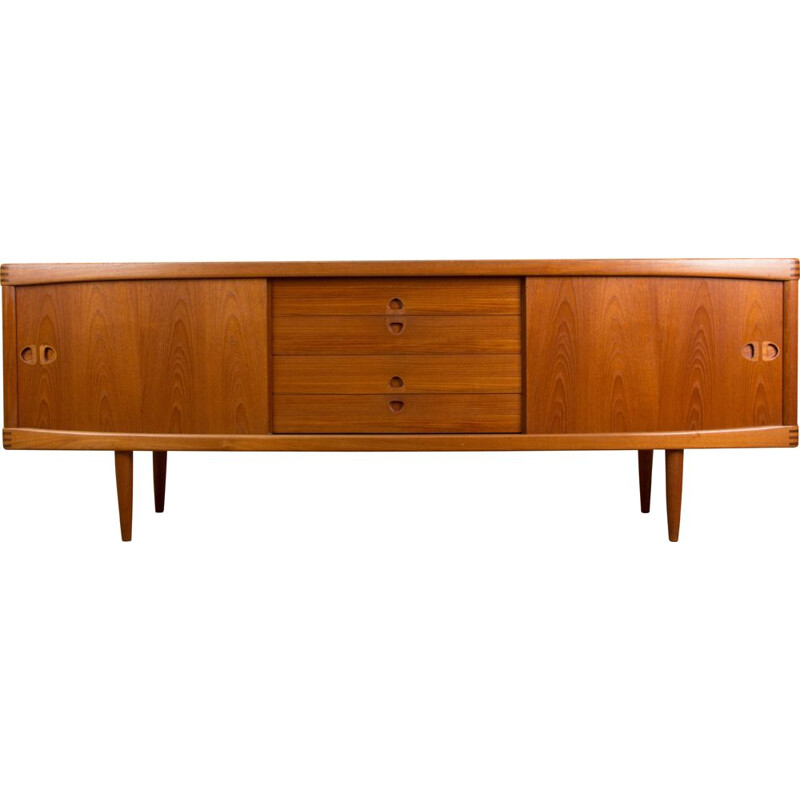 Vintage Teak Ssideboard by Henry Walter Klein Danish 1960 