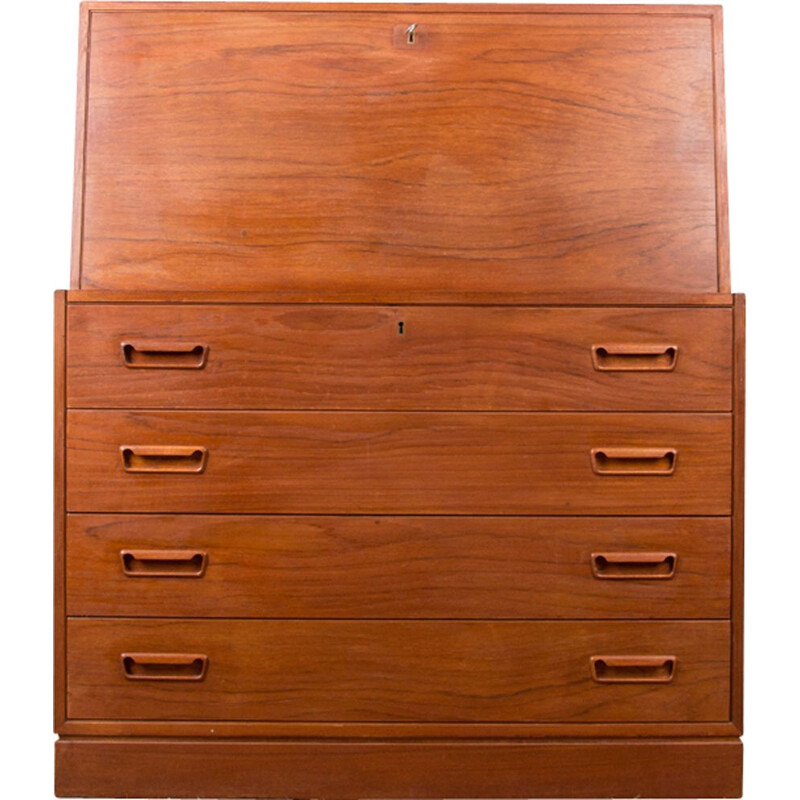 Vintage teak secretary by Dyrlund Danois 1960