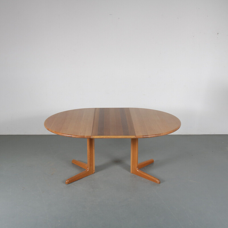 Table à rallonge vintage de Moller pour Gudme Mobler, Danemark, 1960 