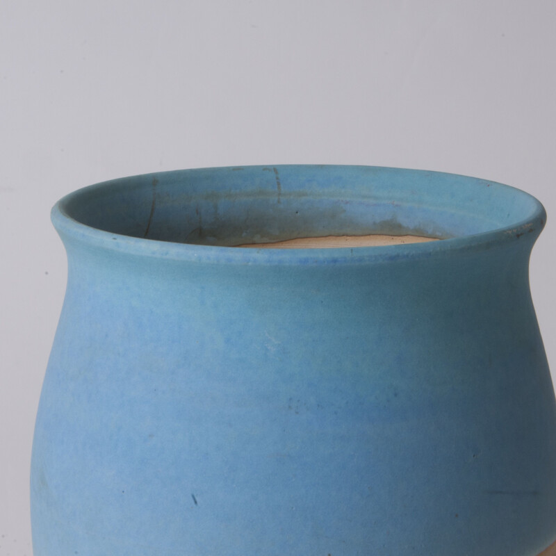 Vintage Tall studio pottery vase, England, 1960s