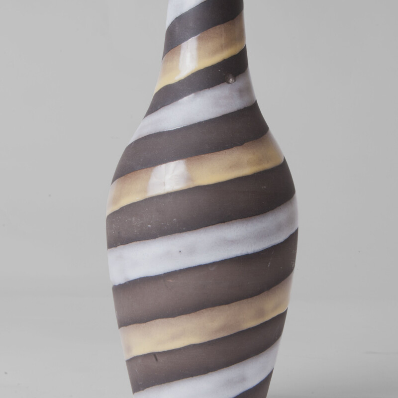 Vintage spiral vase by Ingrid Atterberg