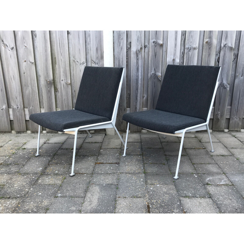 Pair of Vintage Oase easy chairs by Wim Rietveld for Ahrend de Cirkel 1972