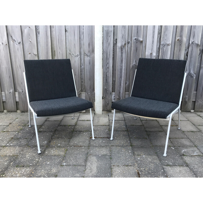 Pair of Vintage Oase easy chairs by Wim Rietveld for Ahrend de Cirkel 1972