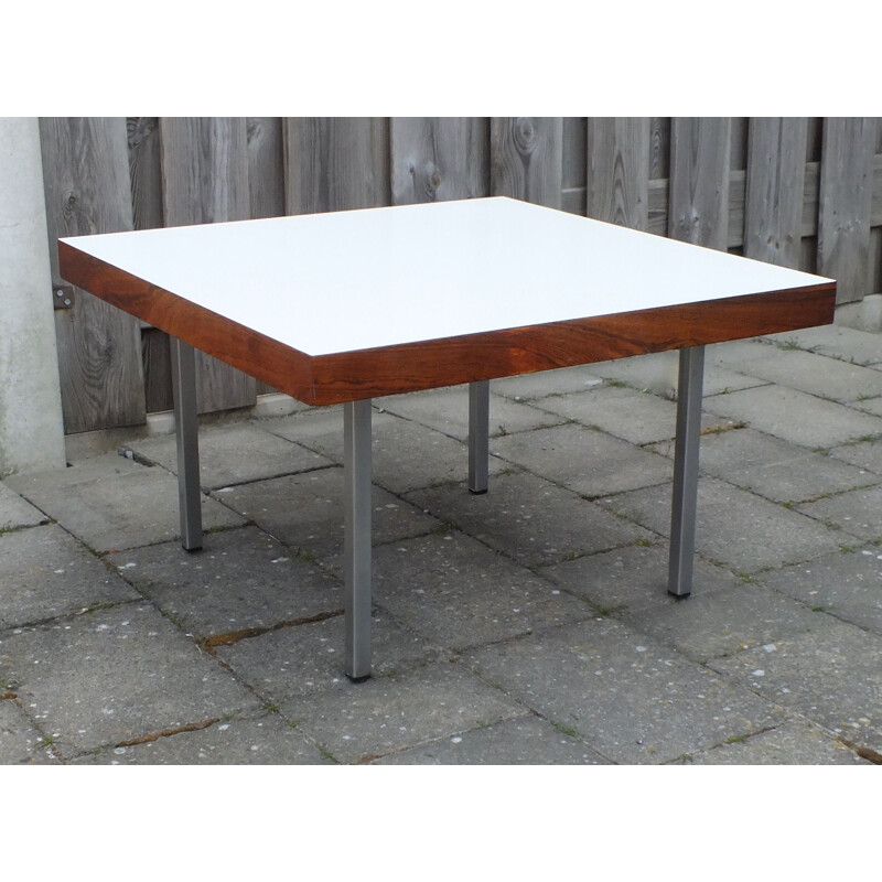 Vintage Coffee table Model 1844  palissander and formica by Kho Liang Ie for t'Spectrum 1960s