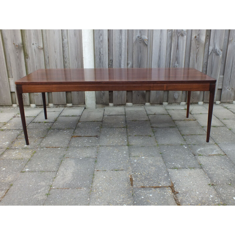 Vintage coffee table Rosewood by Johannes Andersen for CFC Silkeborg 1960s 