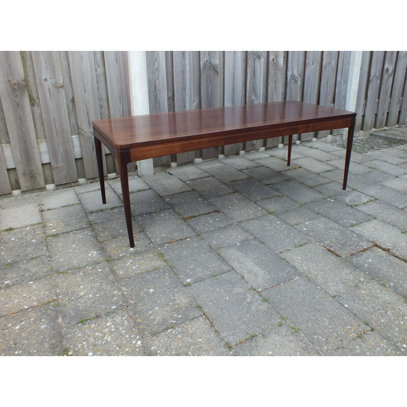 Vintage coffee table Rosewood by Johannes Andersen for CFC Silkeborg 1960s 