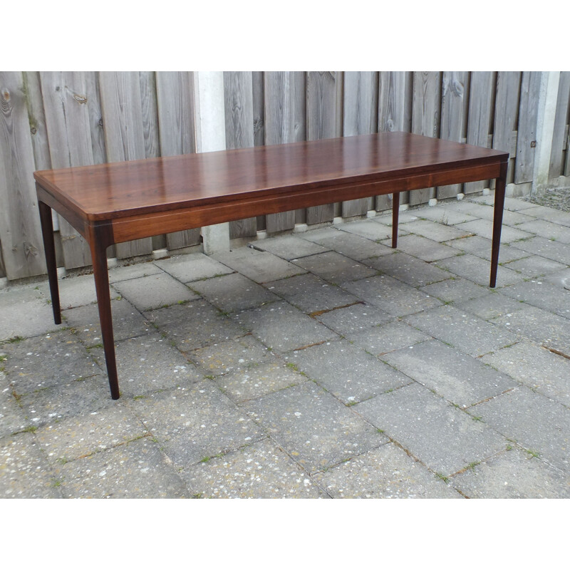 Vintage coffee table Rosewood by Johannes Andersen for CFC Silkeborg 1960s 