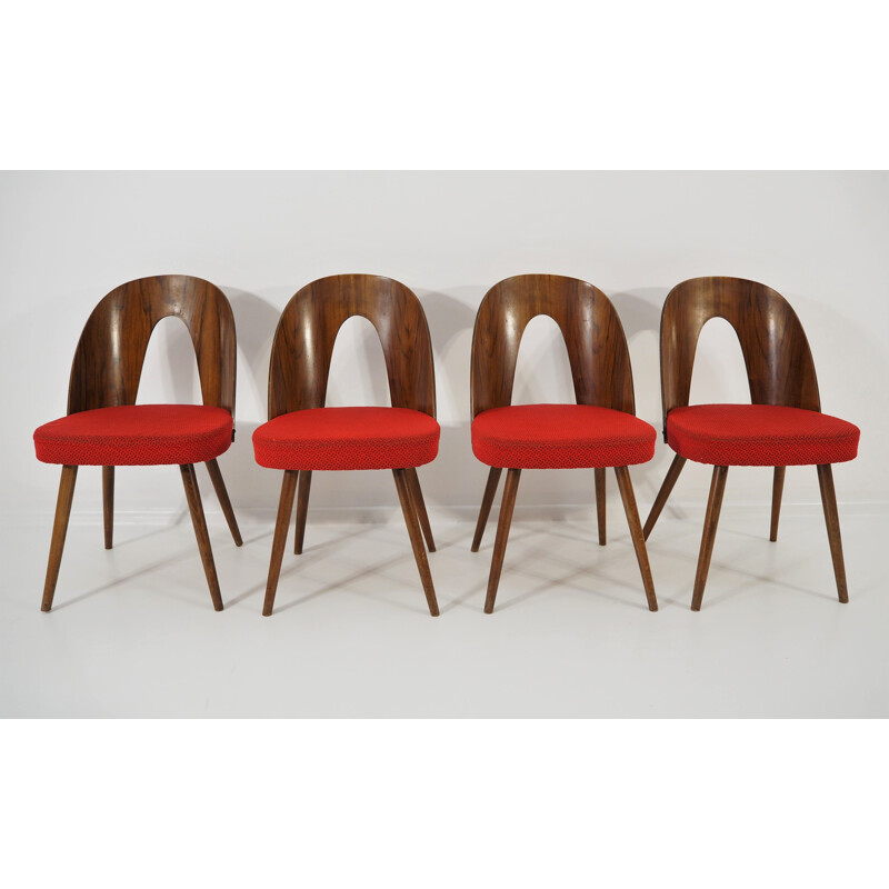 Set of 4 vintage Dining Chairs by Antonín Suman, 1960s, 