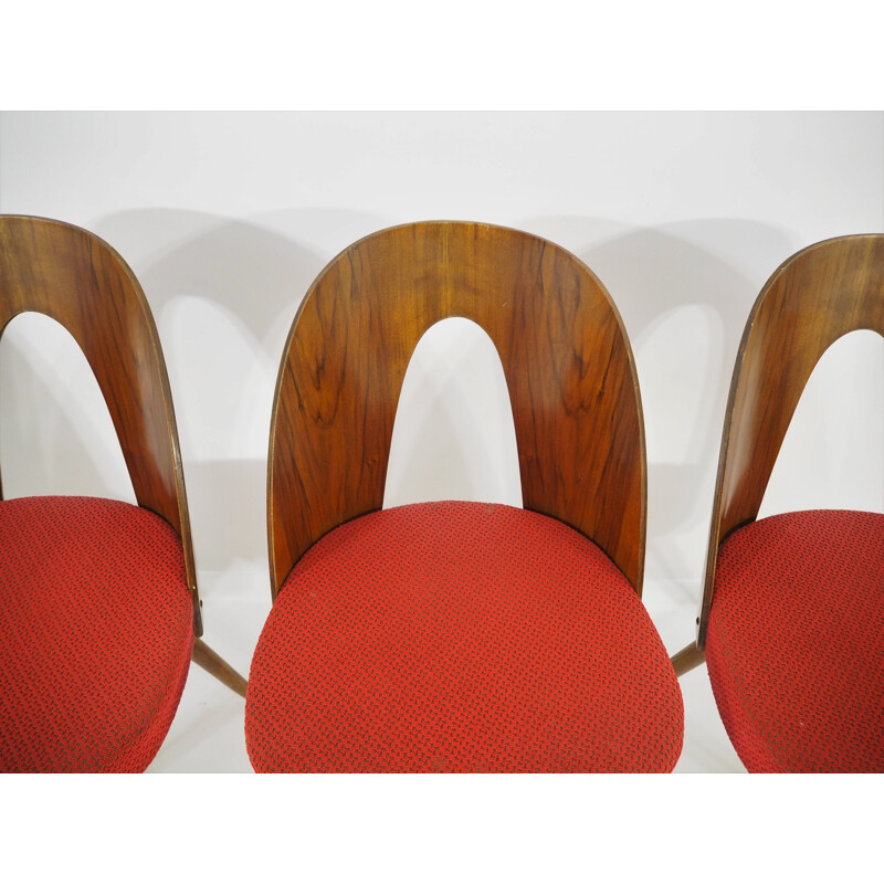 Set of 4 vintage Dining Chairs by Antonín Suman, 1960s, 