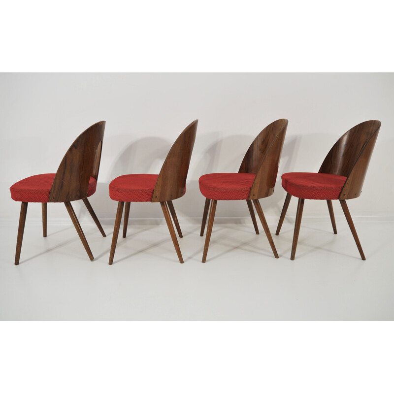 Set of 4 vintage Dining Chairs by Antonín Suman, 1960s, 