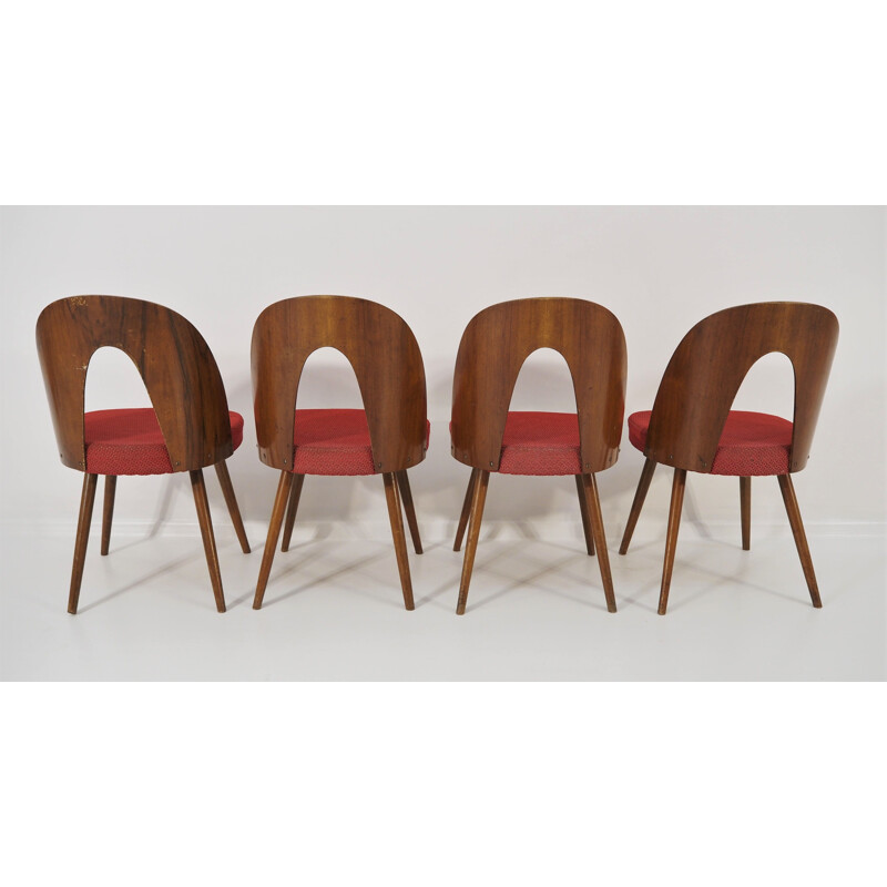 Set of 4 vintage Dining Chairs by Antonín Suman, 1960s, 